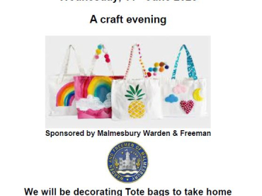 Malmesbury WI June Meeting - A Craft Evening